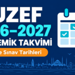 Auzef sınav takvimi 2027 yayınlandı